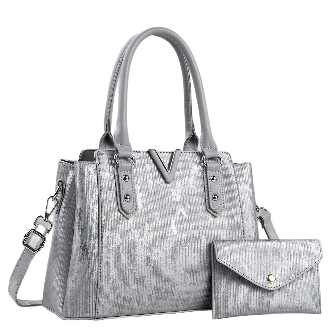 Damen elegante Handtasche mit abnehmbarem Geldbeutel Nord Taschen