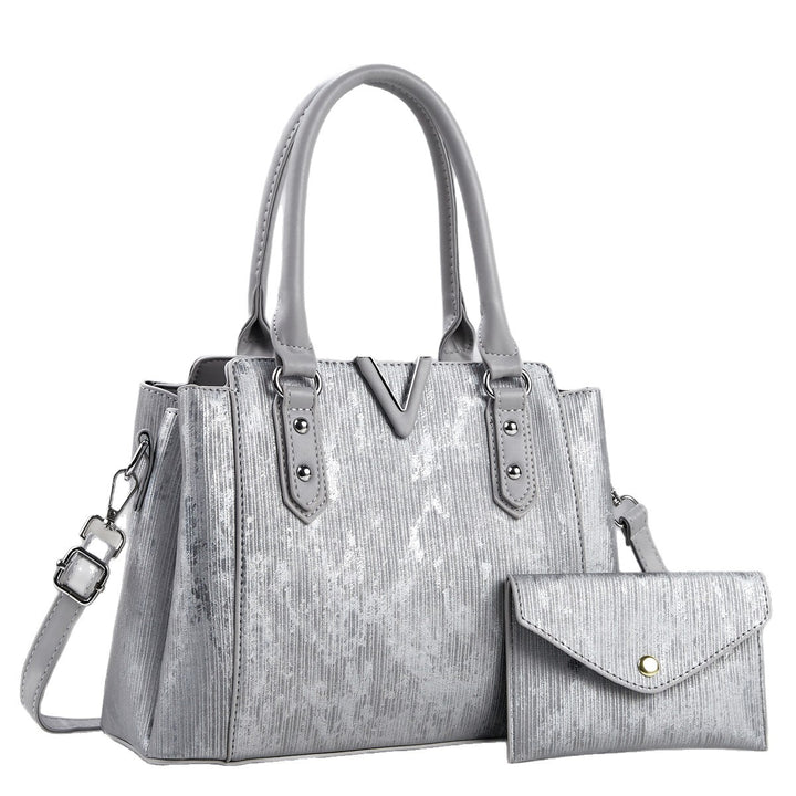 Damen elegante Handtasche mit abnehmbarem Geldbeutel Nord Taschen
