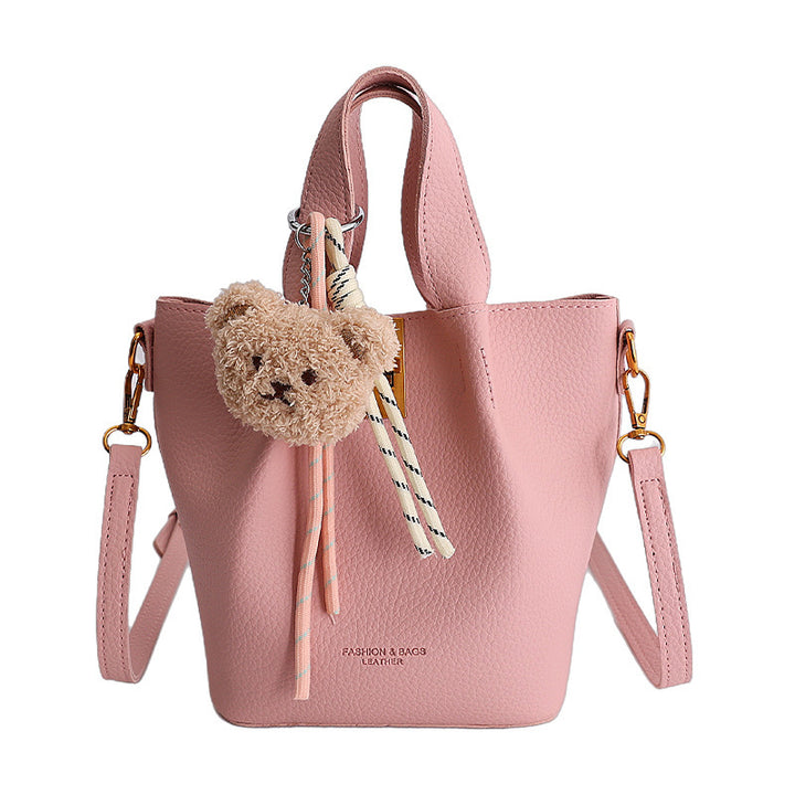 Damen Tasche mit strukturiertem Design und abnehmbarem Schulterriemen Nord Taschen