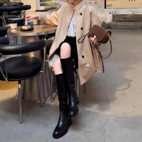 Damen Trendige und leichte Übergangsjacke Nord Taschen