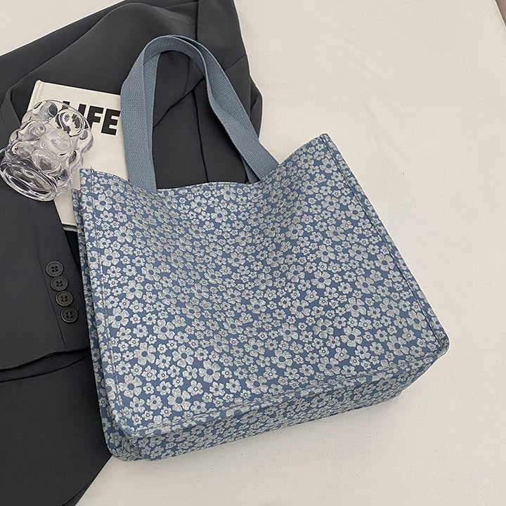Damen Einkaufstasche aus strapazierfähigem Material mit floralem Design Nord Taschen
