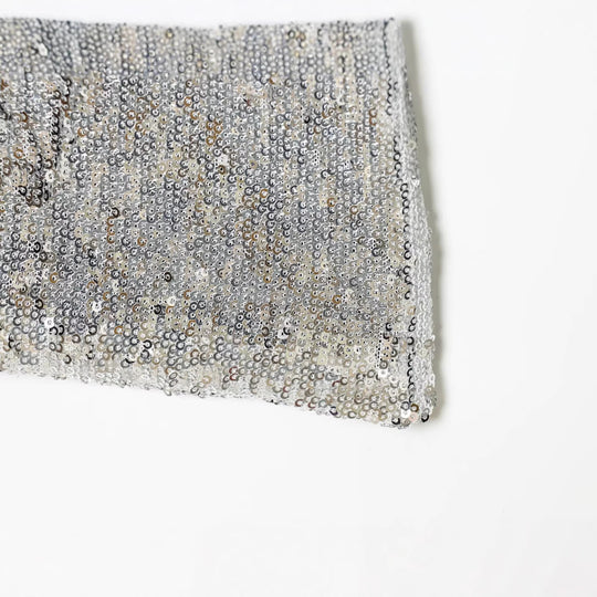 Damen Drapiertes Abendkleid mit weitem U‑Ausschnitt, Fledermausärmeln und Paillettenmini Nord Taschen