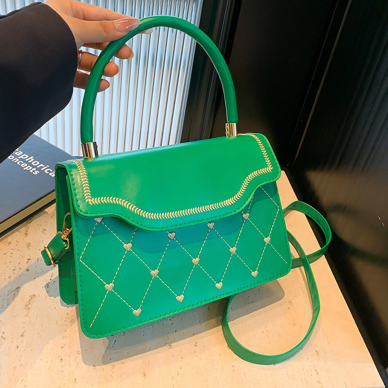 Damen elegante Umhängetasche mit stilvollem Steppmuster Nord Taschen