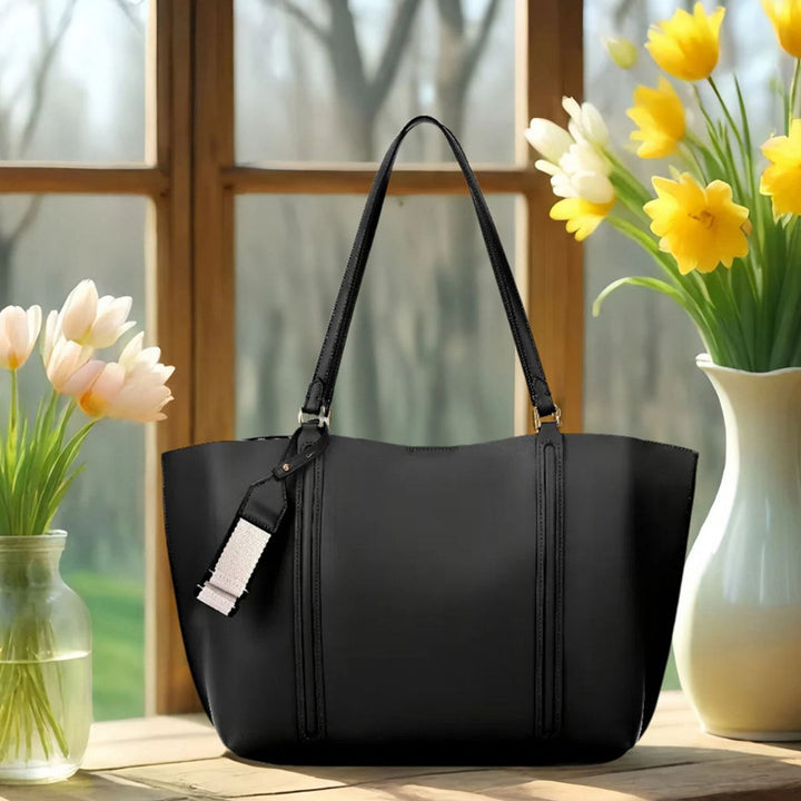 Damen Tote-Tasche mit eleganter Struktur und praktischen Innenfächern Nord Taschen
