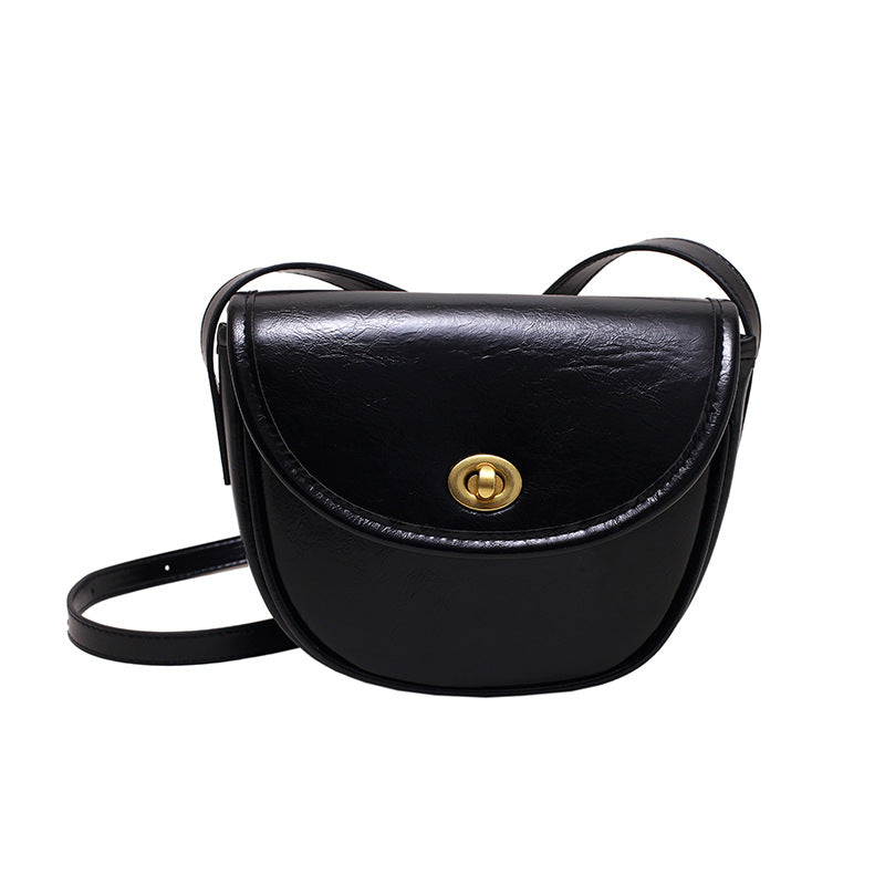 Damen Umhängetasche im eleganten Retro-Design mit goldenen Akzenten Nord Taschen
