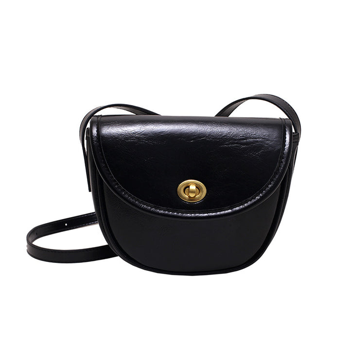 Damen Umhängetasche im eleganten Retro-Design mit goldenen Akzenten Nord Taschen