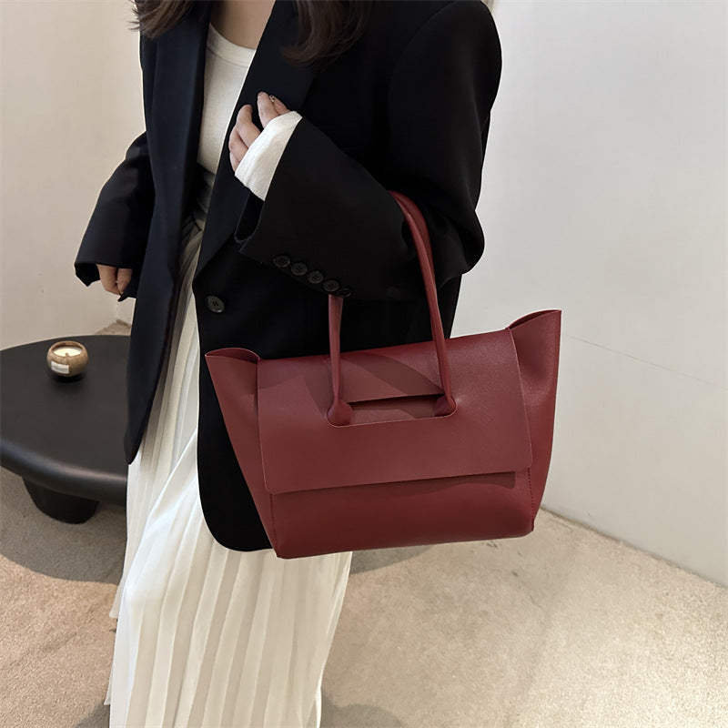 Damen elegante praktische Handtasche mit strukturiertem Design Nord Taschen