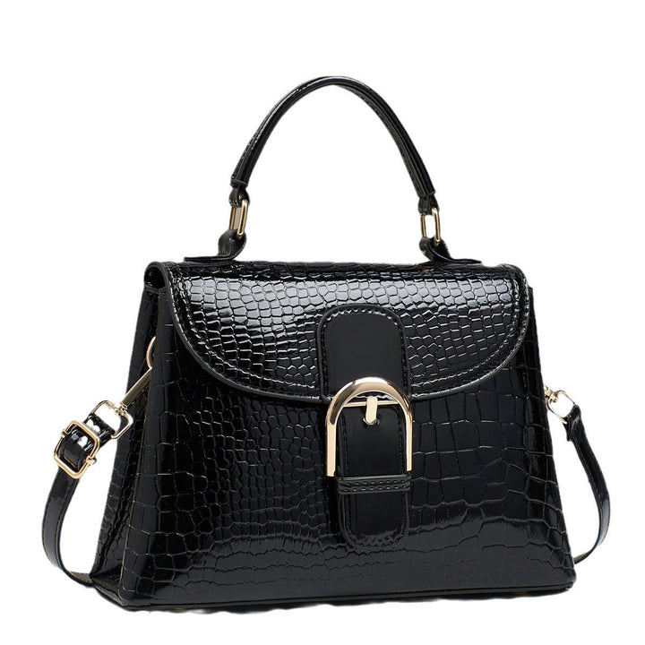 Damen elegante Handtasche mit luxuriösem Kroko-Design Nord Taschen