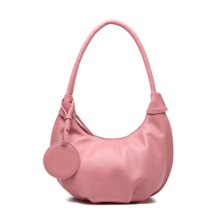 Damen Hobo-Tasche mit sanfter Textur und verspieltem Kordelzug Nord Taschen