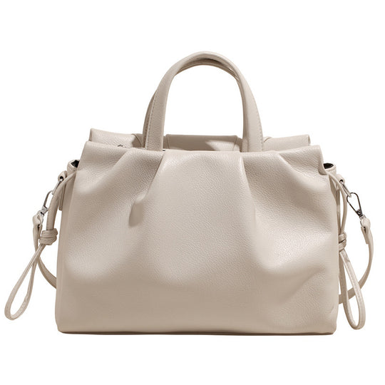 Damen Designer Handtasche mit strukturiertem Leder und abnehmbarem Schulterriemen Nord Taschen