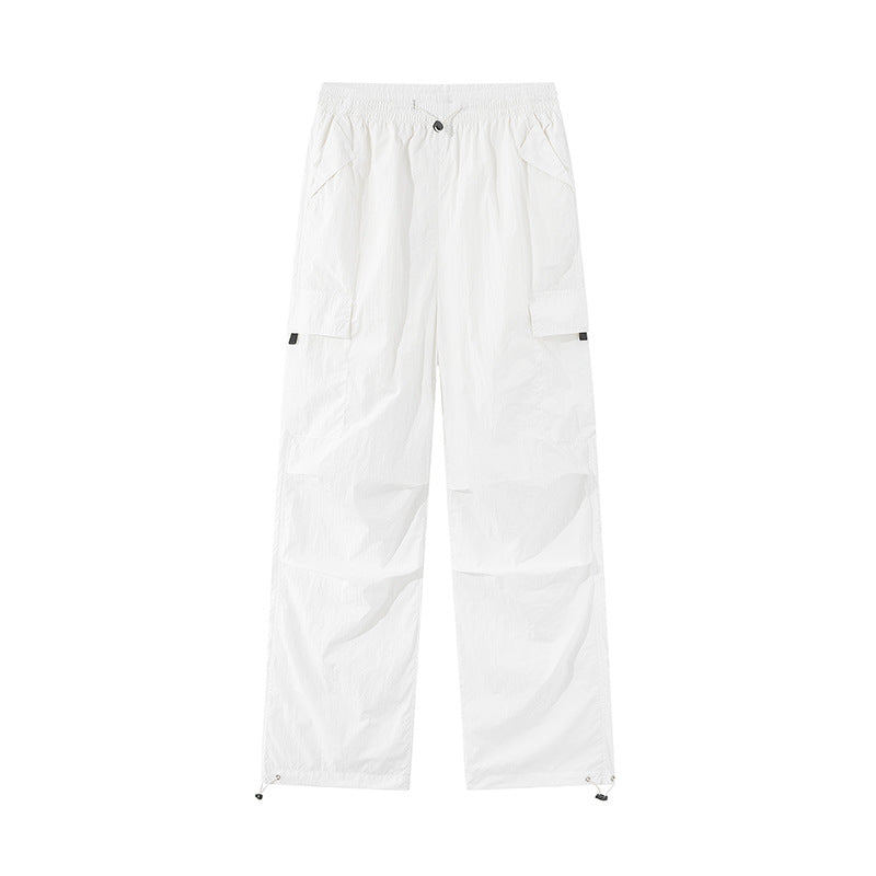 Unisex Leichte technische Cargo-Hose mit Kordelzug und verstellbarem Saum Nord Taschen