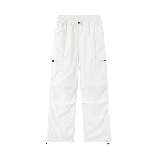 Unisex Leichte technische Cargo-Hose mit Kordelzug und verstellbarem Saum Nord Taschen