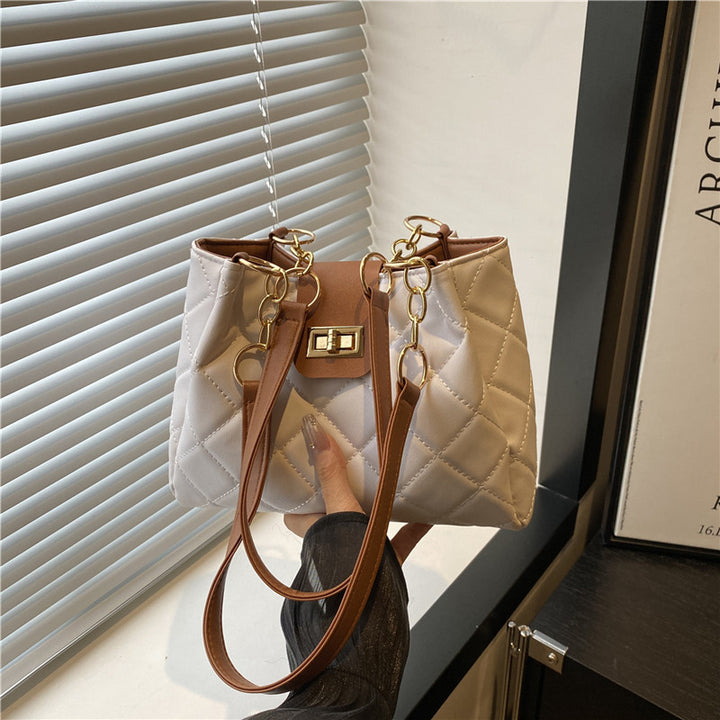 Damen elegante Shopper-Tasche mit mattem Finish Nord Taschen