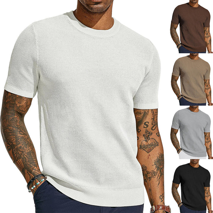 Herren atmungsaktives Netz-T-Shirt