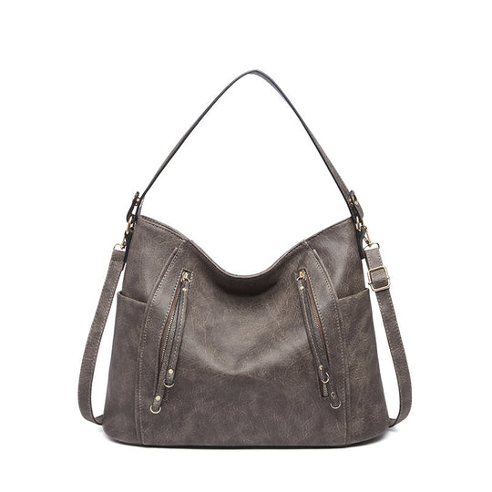 Damen Hobo-Tasche mit mehreren Reißverschlussfächern und eleganter Form Nord Taschen
