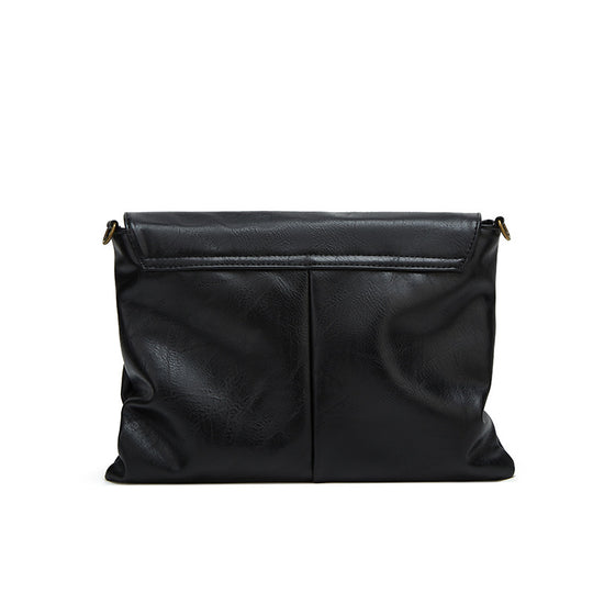 Damen Clutch-Tasche mit elegantem Faltendesign und verstellbarem Trageriemen Nord Taschen