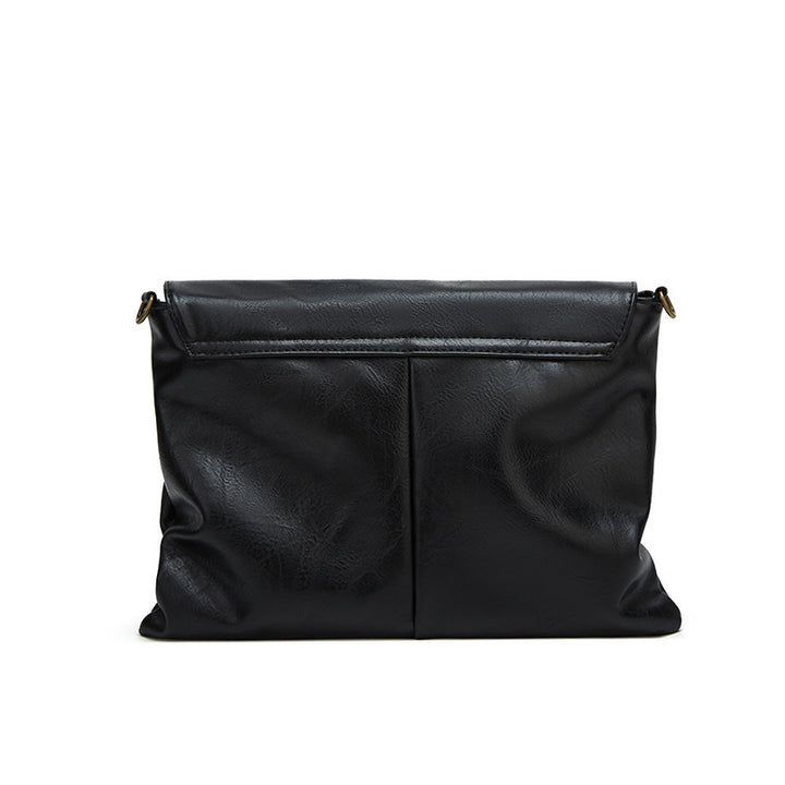 Damen Clutch-Tasche mit elegantem Faltendesign und verstellbarem Trageriemen Nord Taschen