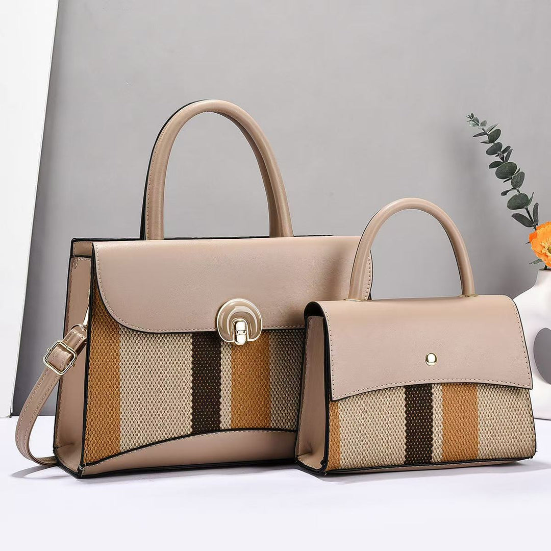 Damen Handtaschen-Set mit luxuriösem Design und abnehmbarer Clutch Nord Taschen