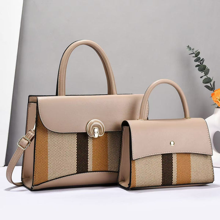 Damen Handtaschen-Set mit luxuriösem Design und abnehmbarer Clutch Nord Taschen
