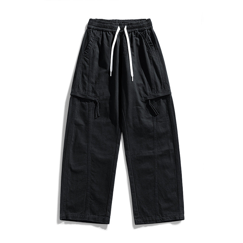 Herren Weite Cargo-Jogginghose im Baggy‑Schnitt mit Kordelbund & Mehrfachtaschen Nord Taschen
