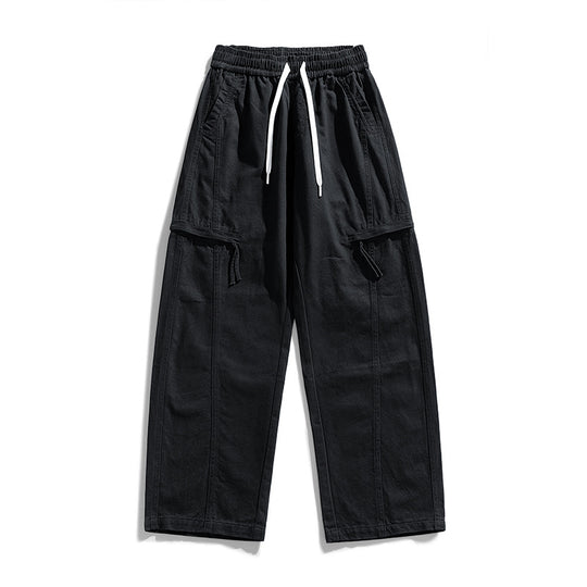 Herren Weite Cargo-Jogginghose im Baggy‑Schnitt mit Kordelbund & Mehrfachtaschen Nord Taschen