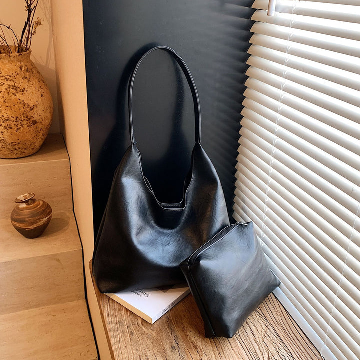 Damen praktische Schultertasche mit abnehmbarem Innenfach Nord Taschen