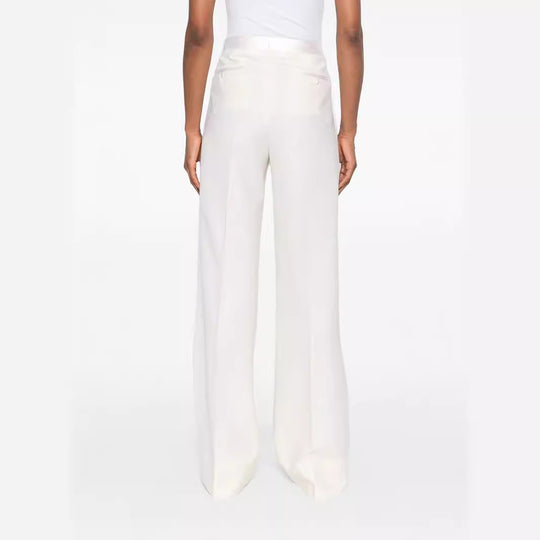 Damen Palazzo‑Hose mit hoher Taille und weitem Beinschnitt Nord Taschen