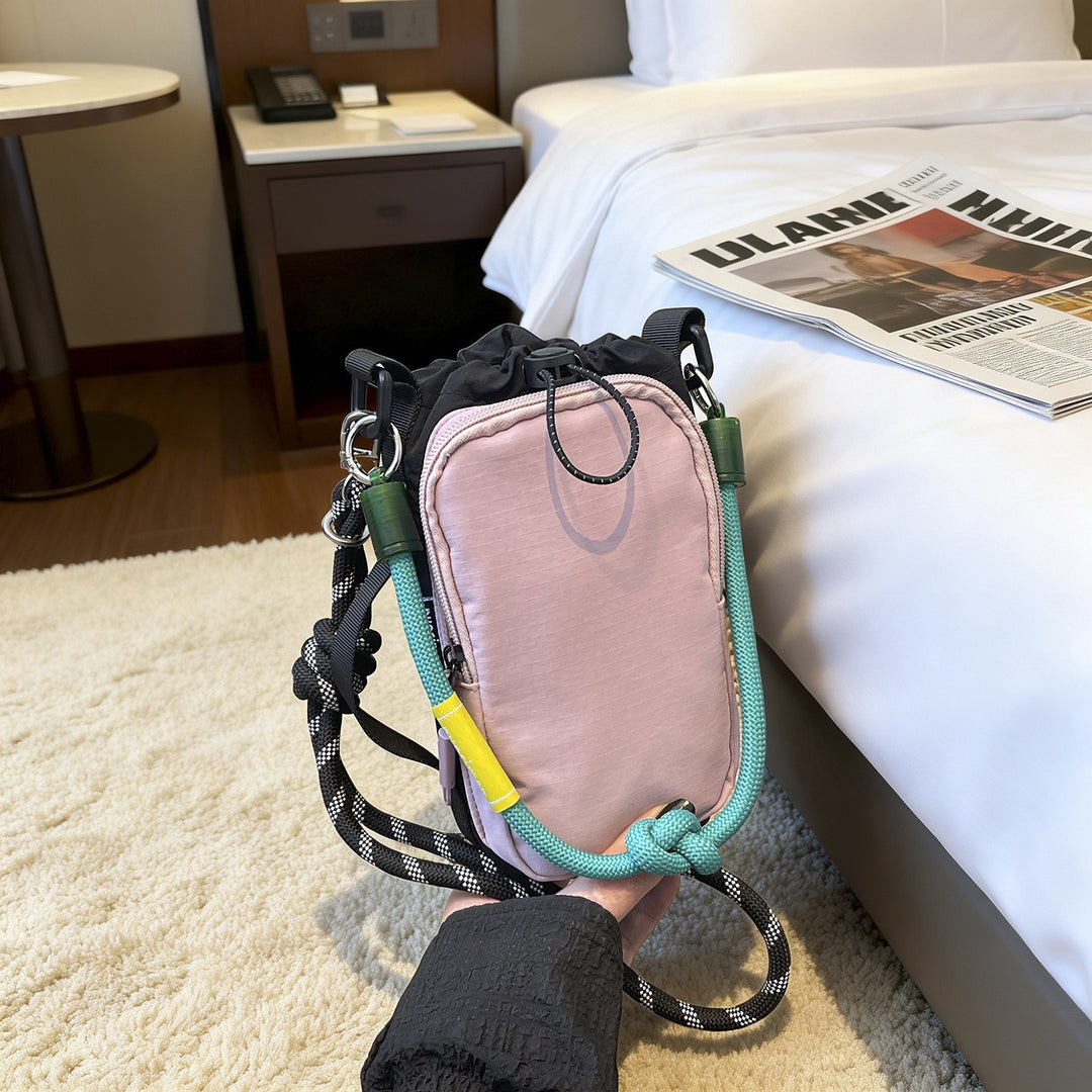 Damen multifunktionale Mini-Umhängetasche aus strapazierfähigem Material mit verstellbarem Schulterriemen Nord Taschen