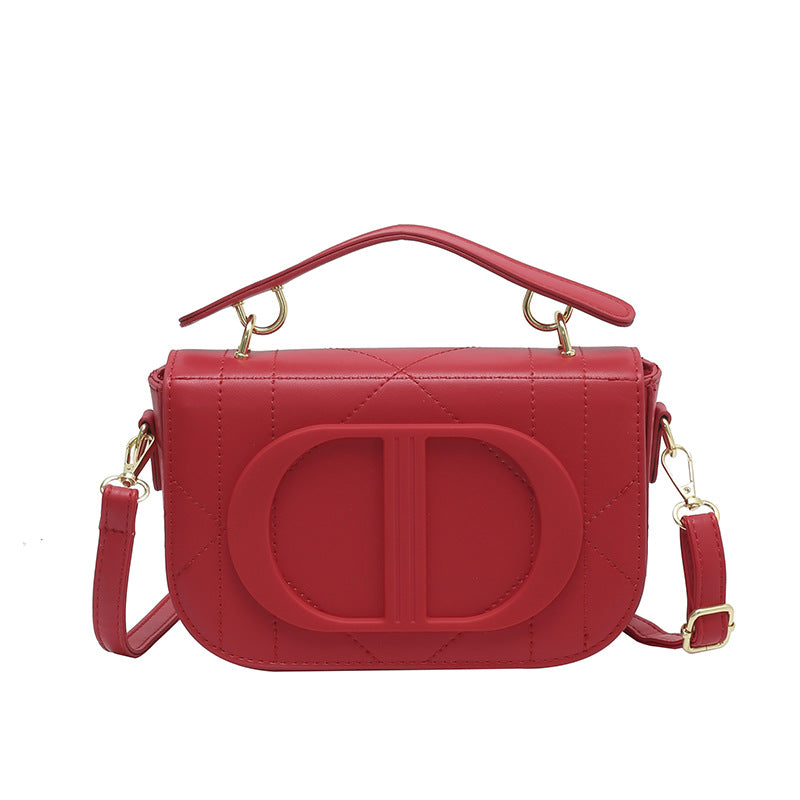 Damen Umhängetasche aus strukturiertem Kunstleder mit stilvollem Logo Nord Taschen