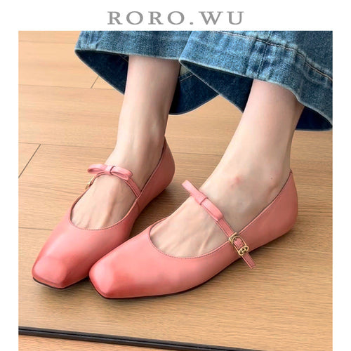 Damen Mary Jane Ballerinas mit edlem Riemenverschluss und komfortabler Sohle