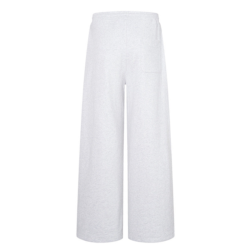 Damen weite, hochgeschnittene Sweathose mit Metallhaken‑Detail und Kordelzug Nord Taschen