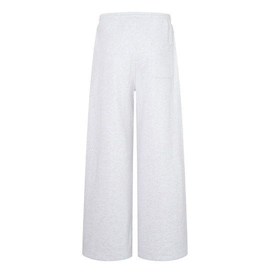 Damen weite, hochgeschnittene Sweathose mit Metallhaken‑Detail und Kordelzug Nord Taschen