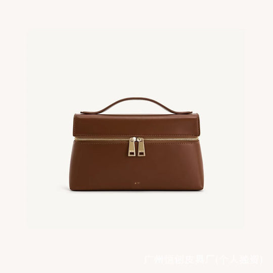 Damen Handtasche mit luxuriösem, strukturiertem Design und goldenen Akzenten Nord Taschen