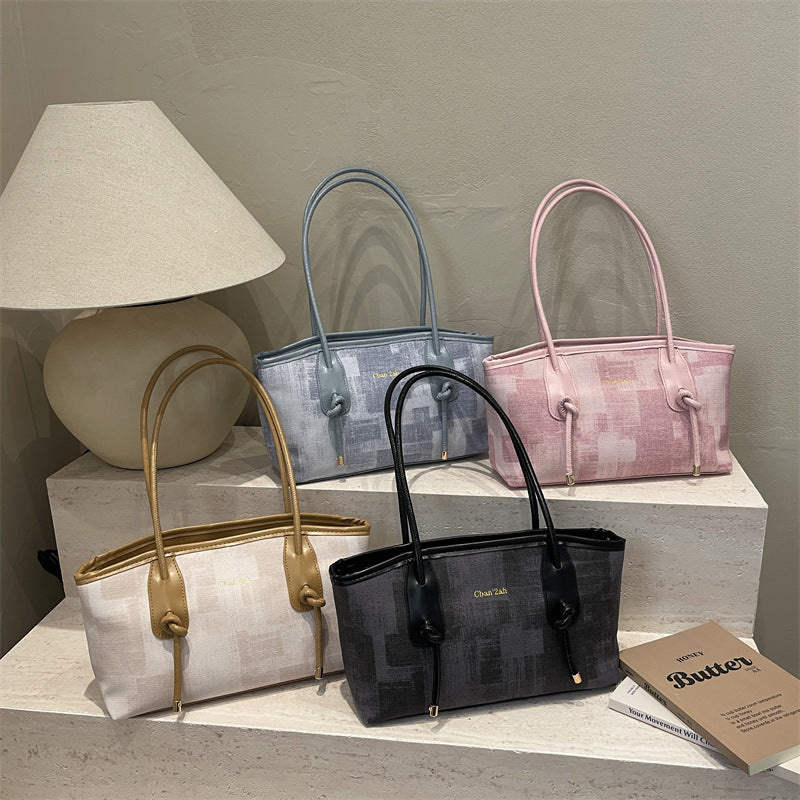 Damen elegante Tote Bag mit strukturiertem Material Nord Taschen