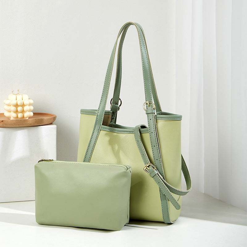 Damen Tote-Tasche mit abnehmbarem Kosmetiktäschchen und elegantem Design Nord Taschen