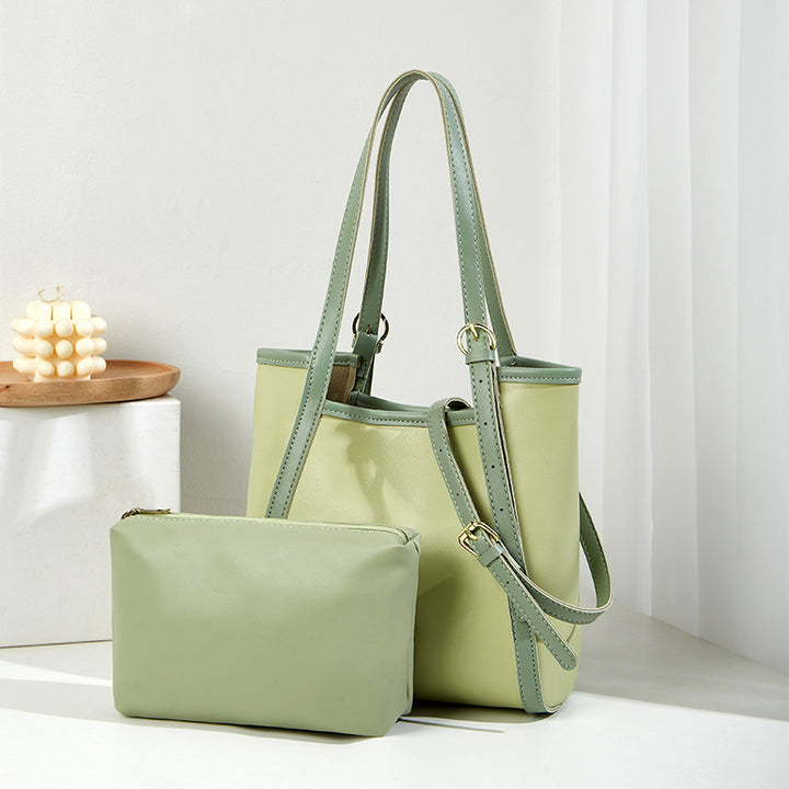 Damen Tote-Tasche mit abnehmbarem Kosmetiktäschchen und elegantem Design Nord Taschen