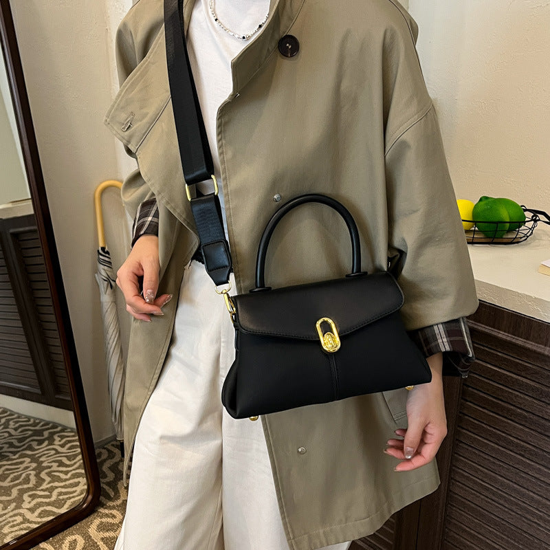 Damen Umhängetasche mit modernem Design und dekorativem Metallakzent Nord Taschen