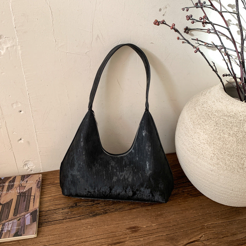 Damen modische Hobo-Tasche mit elegantem Glencheck-Muster Nord Taschen