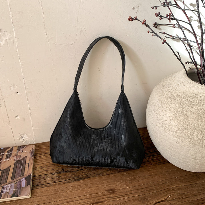 Damen modische Hobo-Tasche mit elegantem Glencheck-Muster Nord Taschen