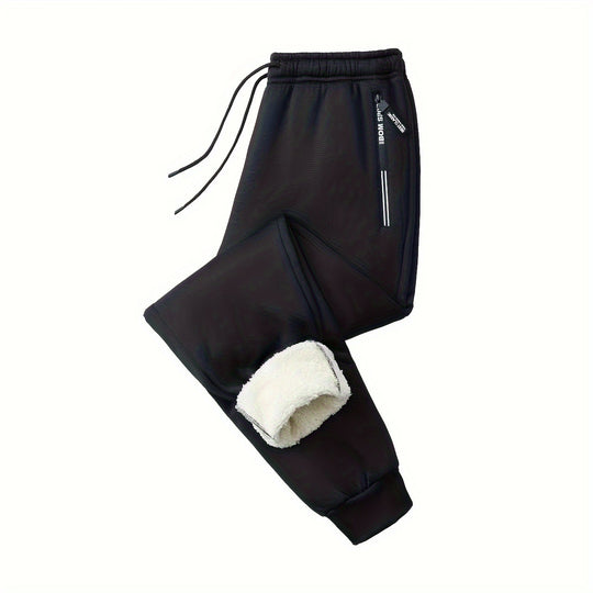 Herren Tapered Performance-Jogginghose mit elastischem Bund, Reißverschlusstaschen & gerippten Beinbündchen Nord Taschen