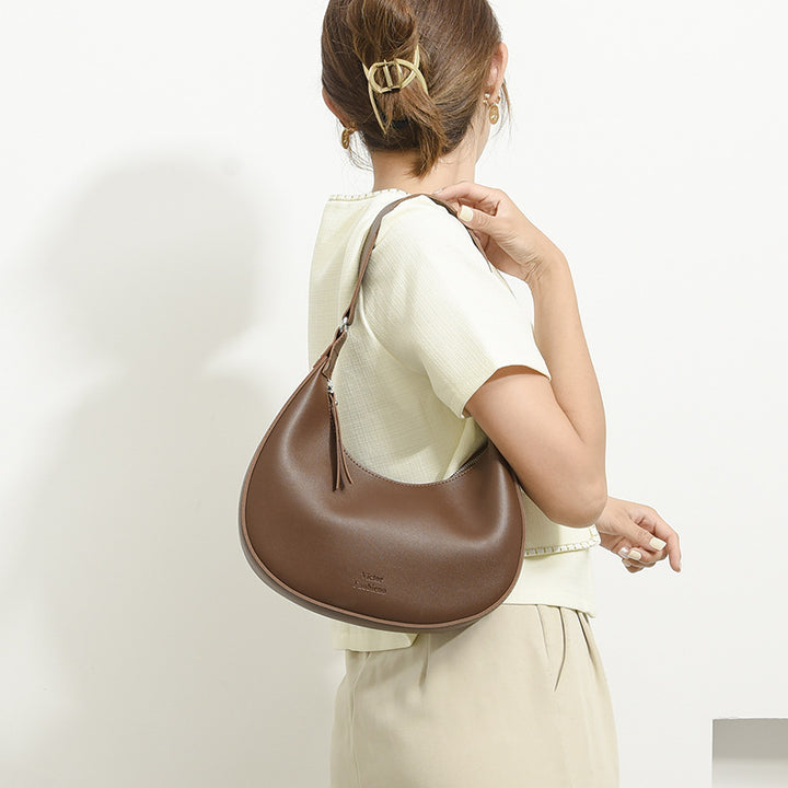 Damen Hobo-Tasche aus weichem Kunstleder mit modischem Design Nord Taschen