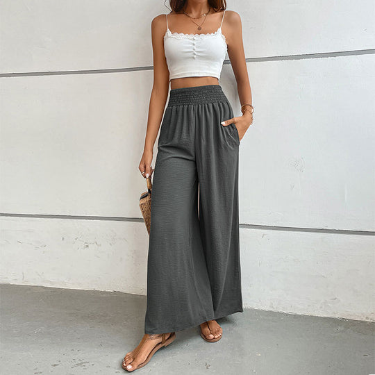 Damen Weite Lockere Freizeithose Nord Taschen