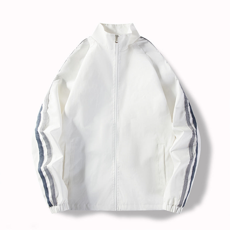 Herren Funktionsjacke mit hohem Kragen und seitlichen Reißverschlusstaschen Nord Taschen