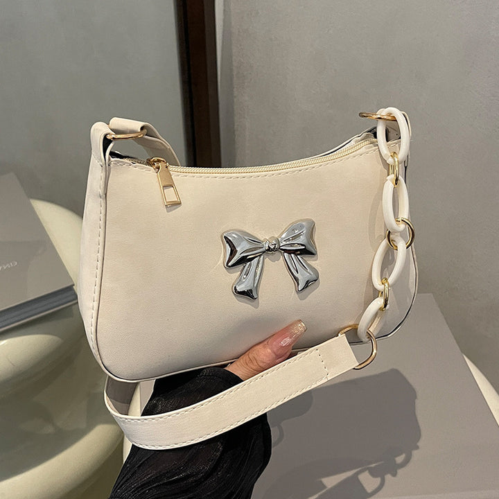 Damen Handtasche mit eleganter Schleifenverzierung Nord Taschen