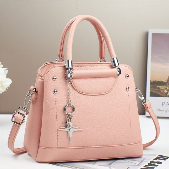 Damen Handtasche mit modischen Akzenten und abnehmbaren Schulterriemen Nord Taschen