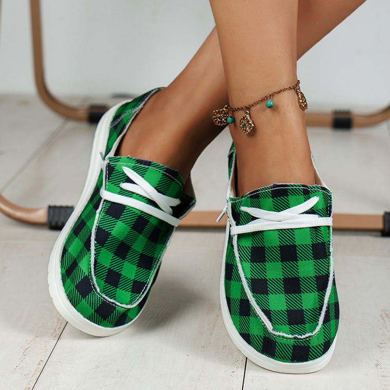 Damen bequeme und stylische Slip-On Sneakers