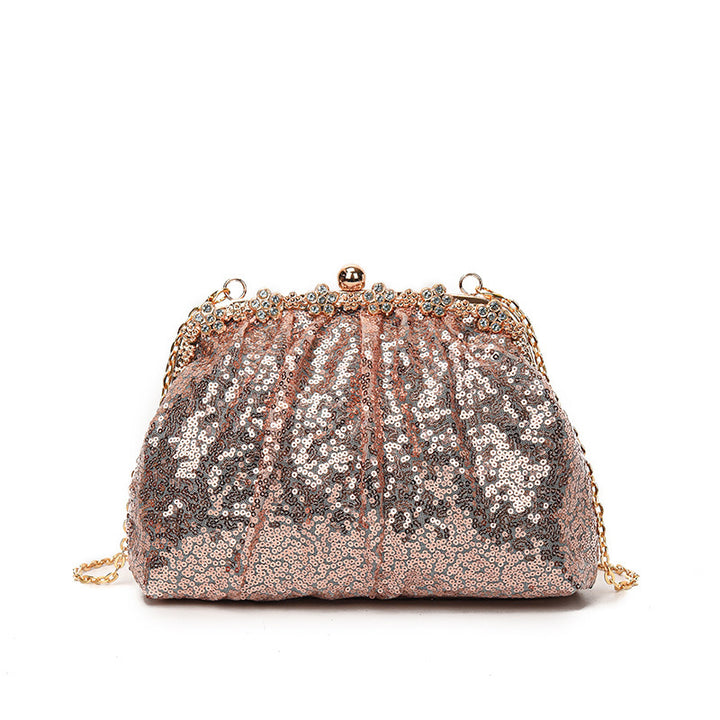 Damen glamouröse Abendtasche mit funkelnden Strassdetails Nord Taschen