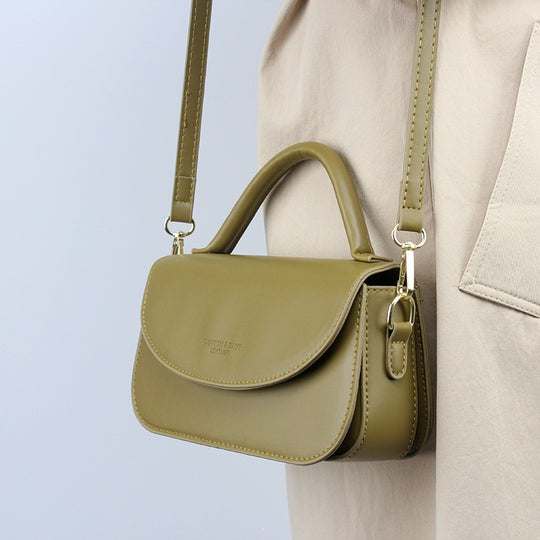 Damen elegante Umhängetasche mit dekorativem Henkel und verstellbarem Schulterriemen Nord Taschen