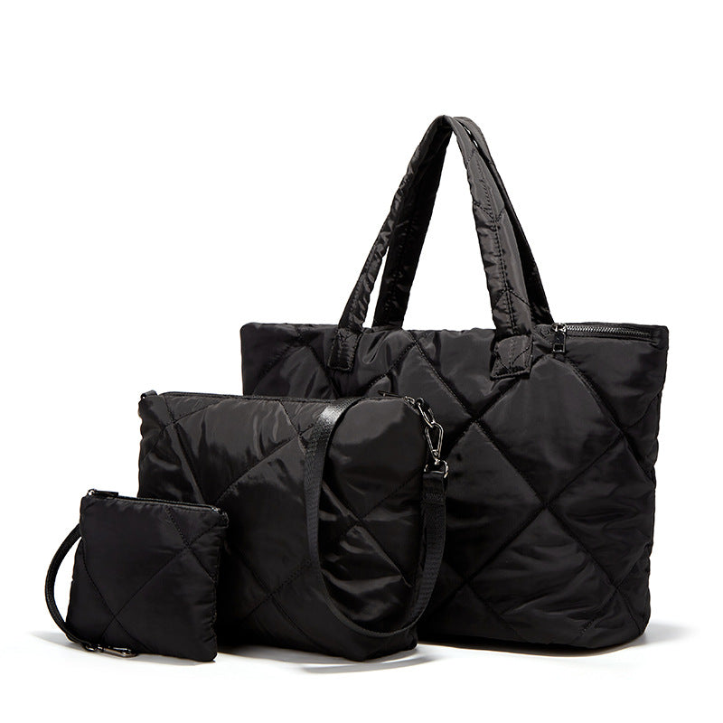 Damen Designer Tragetasche im urbanen Camouflage-Design Nord Taschen