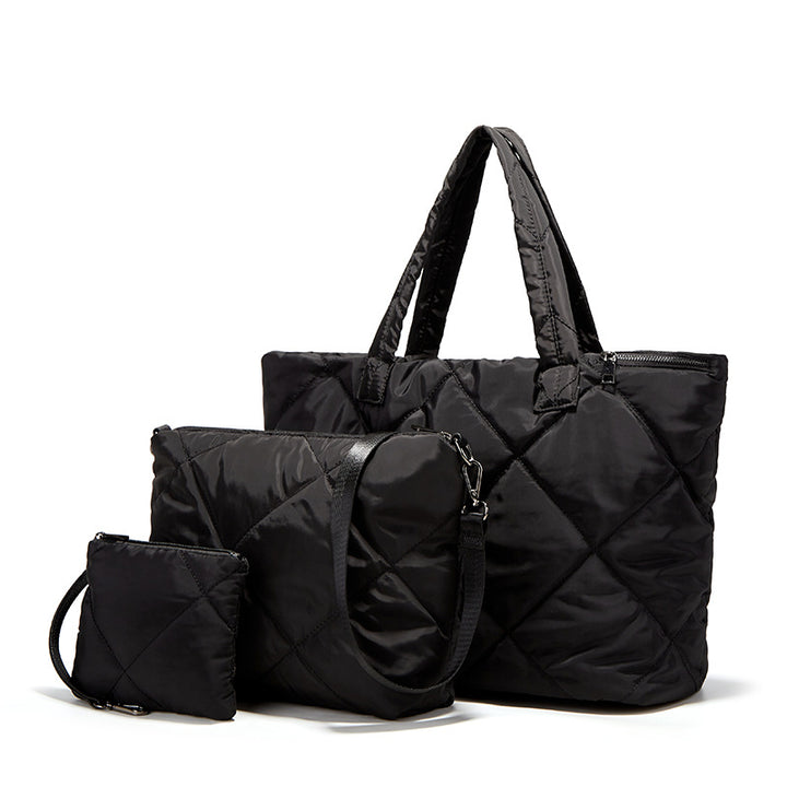 Damen Designer Tragetasche im urbanen Camouflage-Design Nord Taschen